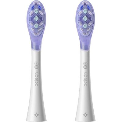 Clean, Tête de brosse à dents, Accessoires pour brosses à dents (2x) - Publicité Clean, Tête de brosse à dents, Accessoires pour brosses à dents (2x) - Publicité