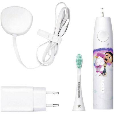 happybrush ECO VIBE KIDS Agnes - Brosse à dents électrique - Junior, Matériau recyclé - Publicité happybrush ECO VIBE KIDS Agnes - Brosse à dents électrique - Junior, Matériau recyclé - Publicité