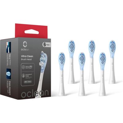 Clean, Tête de brosse à dents, Zahnbürsten Zubehör (6x) - Publicité Clean, Tête de brosse à dents, Zahnbürsten Zubehör (6x) - Publicité
