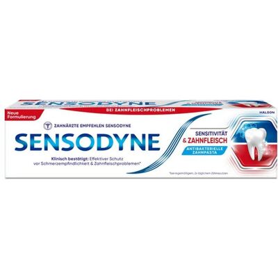 Sensodyne, Dentifrice, Sensibilité et gencives (75 ml) - Publicité Sensodyne, Dentifrice, Sensibilité et gencives (75 ml) - Publicité
