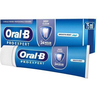 Oral-B Pro-Expert Deep Clean - Dentifrice - Publicité Oral-B Pro-Expert Deep Clean - Dentifrice - Publicité