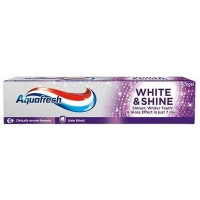 Aquafresh, Dentifrice, Pâte à dents blanche et brillante 100Ml (100 ml) - Publicité Aquafresh, Dentifrice, Pâte à dents blanche et brillante 100Ml (100 ml) - Publicité