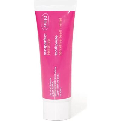 Ziaja, Dentifrice, Pâte dentifrice Mintperfect Sensitiv Dentistry Réduction de l'hypersensibilité 75Ml (75 ml) - Publicité Ziaja, Dentifrice, Pâte dentifrice Mintperfect Sensitiv Dentistry Réduction de l'hypersensibilité 75Ml (75 ml) - Publicité