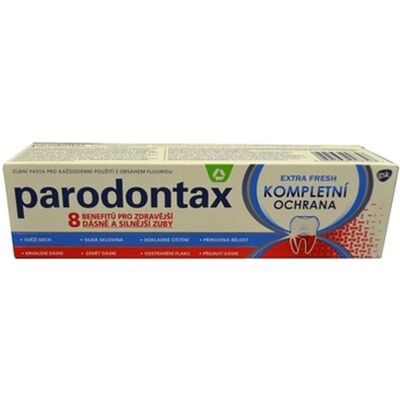 Parodontax, Dentifrice, Complete Protection Extra Fresh (75 ml) - Publicité Parodontax, Dentifrice, Complete Protection Extra Fresh (75 ml) - Publicité
