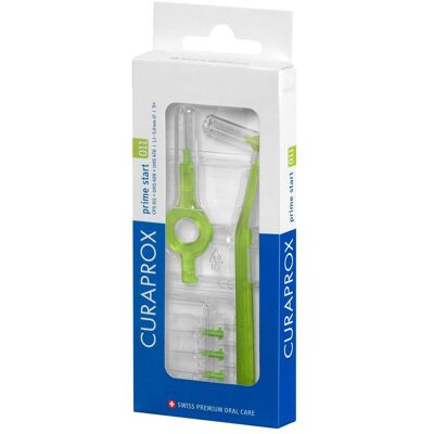 Curaprox Prime start rager 11 - Brosse à dents - jaune clair - Publicité Curaprox Prime start rager 11 - Brosse à dents - jaune clair - Publicité