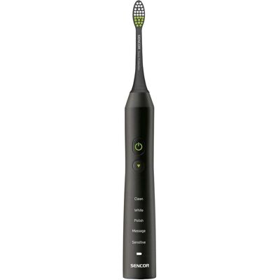 Sencor, Brosse à dents électrique, Brosse à dents sonique SOC 3311BK noire - Publicité Sencor, Brosse à dents électrique, Brosse à dents sonique SOC 3311BK noire - Publicité