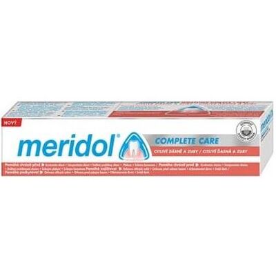 Dentifrice Meridol Complete Care Sensible - 75ml - Publicité Dentifrice Meridol Complete Care Sensible - 75ml - Publicité
