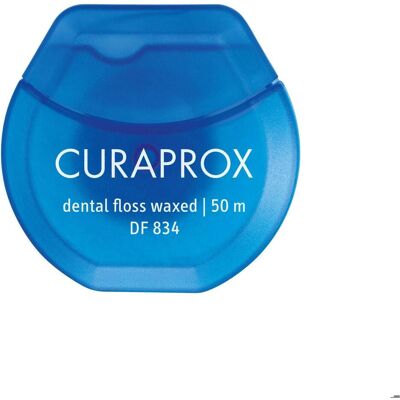 Fil Dentaire Enceré Curaprox DF834 - Fil Dentaire - Publicité Fil Dentaire Enceré Curaprox DF834 - Fil Dentaire - Publicité