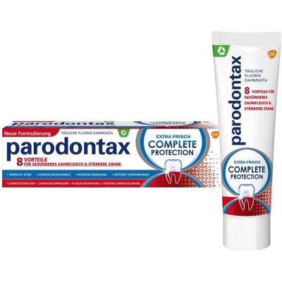 Parodontax Complete Protection Dentifrice - Soin des gencives - Publicité Parodontax Complete Protection Dentifrice - Soin des gencives - Publicité