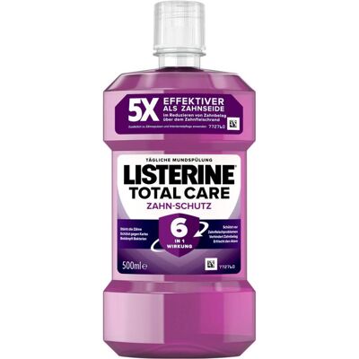 Rinçage buccal Listerine Total Care - Hygiène buccale - Publicité Rinçage buccal Listerine Total Care - Hygiène buccale - Publicité