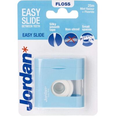 Jordan, Fil dentaire, Dental Tape Easy Slide 25m (25 m) - Publicité Jordan, Fil dentaire, Dental Tape Easy Slide 25m (25 m) - Publicité
