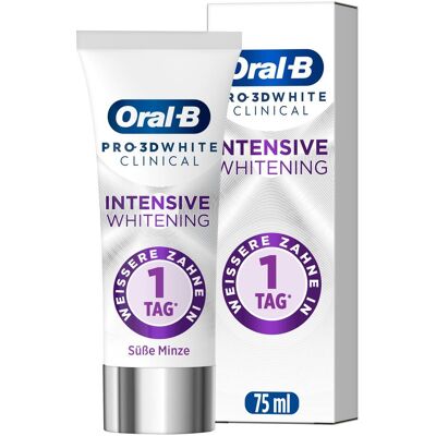 Oral-B, Dentifrice, Blanchiment intensif (75 ml) - Publicité Oral-B, Dentifrice, Blanchiment intensif (75 ml) - Publicité
