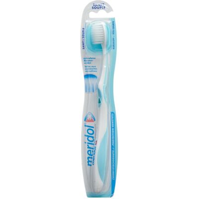 Meridol, Brosse à dents manuelle, Protection Gencives Souple (Souple, 1x) - Publicité Meridol, Brosse à dents manuelle, Protection Gencives Souple (Souple, 1x) - Publicité