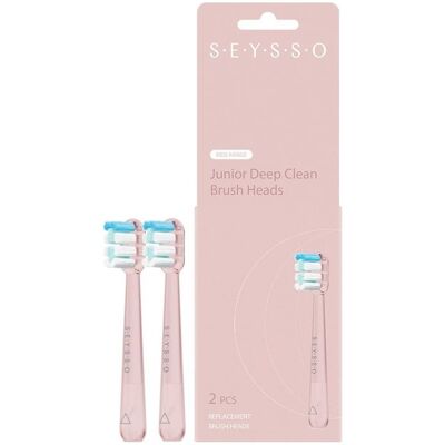Seysso, Tête de brosse à dents, Junior Pink 2szt (2x) - Publicité Seysso, Tête de brosse à dents, Junior Pink 2szt (2x) - Publicité