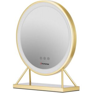Humanas, Miroir cosmétique, Lustro miroir cosmétique pour le maquillage HS-HM04 avec éclairage LED - Publicité Humanas, Miroir cosmétique, Lustro miroir cosmétique pour le maquillage HS-HM04 avec éclairage LED - Publicité