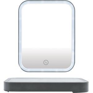 MSV, Miroir cosmétique, MIROIR LED 15X2,4X19,8CM GRIS FONCÉ - Publicité MSV, Miroir cosmétique, MIROIR LED 15X2,4X19,8CM GRIS FONCÉ - Publicité