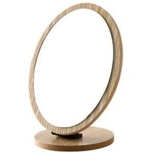 Ecarla, Miroir cosmétique, Miroir cosmétique en bois sur pied - Publicité Ecarla, Miroir cosmétique, Miroir cosmétique en bois sur pied - Publicité