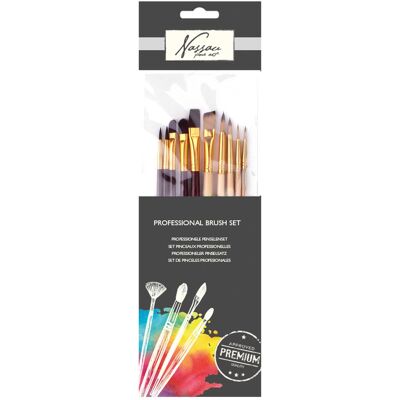 ART Sensations, Pinceau, Nassau Set de pinceaux professionnels, 10 pcs. Publicité ART Sensations, Pinceau, Nassau Set de pinceaux professionnels, 10 pcs. Publicité