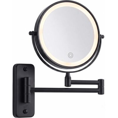 Relaxdays, Miroir cosmétique, miroir maquillage - Publicité Relaxdays, Miroir cosmétique, miroir maquillage - Publicité