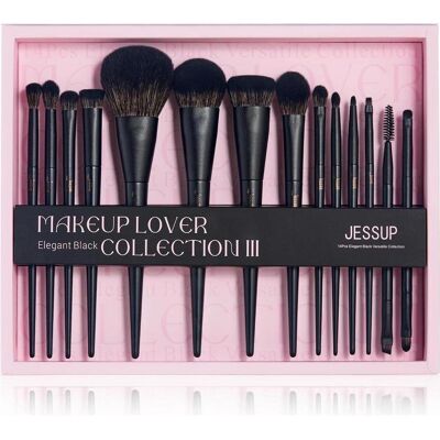 Jessup, Pinceau de maquillage, Pinceaux de Maquillage Noirs 14pcs Gift Set for Women (Set) - Publicité Jessup, Pinceau de maquillage, Pinceaux de Maquillage Noirs 14pcs Gift Set for Women (Set) - Publicité