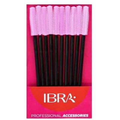 Ibra, Faux cils, Brosse à cils en silicone 10Pcs. (Applicateur de cils) - Publicité Ibra, Faux cils, Brosse à cils en silicone 10Pcs. (Applicateur de cils) - Publicité