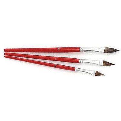 Nölle, Pinceau, Pinceaux de retouche Profi Brush, tailles 4, 6, 8, lot de 3 - Publicité Nölle, Pinceau, Pinceaux de retouche Profi Brush, tailles 4, 6, 8, lot de 3 - Publicité