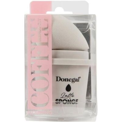 Donegal, Maquillage : accessoires, Gąbka do makijażu Morning Coffee - Latte z etui (4350) 1szt - Publicité Donegal, Maquillage : accessoires, Gąbka do makijażu Morning Coffee - Latte z etui (4350) 1szt - Publicité