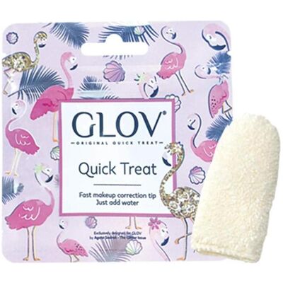 Glov, Maquillage : accessoires, Mini gant démaquillant Quick Treat Ivory - Publicité Glov, Maquillage : accessoires, Mini gant démaquillant Quick Treat Ivory - Publicité