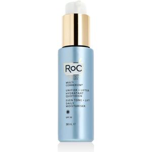 RoC Multi Correxion Teint Uniforme + Lift Crème de Jour - Crème de jour - Publicité RoC Multi Correxion Teint Uniforme + Lift Crème de Jour - Crème de jour - Publicité