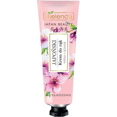 Bielenda, Crème pour les mains, Japan Beauty Crème pour les mains japonaises Cerise et Soie 50ml (50 ml) - Publicité Bielenda, Crème pour les mains, Japan Beauty Crème pour les mains japonaises Cerise et Soie 50ml (50 ml) - Publicité