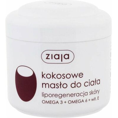 Ziaja, Lotion pour le corps, Beurre de corps à la noix de coco 200ml - Pour les peaux sèches et normales (Beurre corporel, 200 ml) - Publicité Ziaja, Lotion pour le corps, Beurre de corps à la noix de coco 200ml - Pour les peaux sèches et normales (Beurre corporel, 200 ml) - Publicité