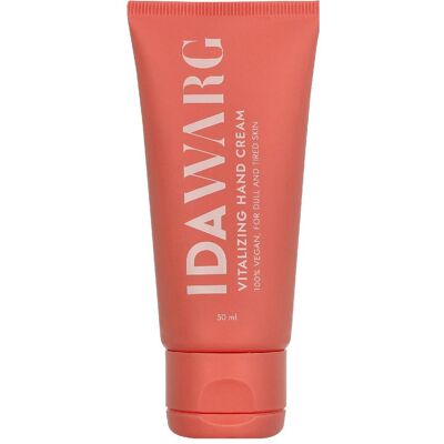 Crème pour les mains revitalisante Ida Warg - Crème pour les mains - Hydratante, Vegan, 50ml - Publicité Crème pour les mains revitalisante Ida Warg - Crème pour les mains - Hydratante, Vegan, 50ml - Publicité