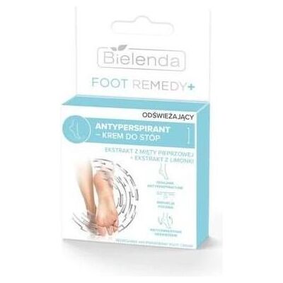 Bielenda, Produit de soin des pieds, Foot Remedy Crème pour les pieds rafraîchissante et anti-perspirante 50Ml (Crème et gel pour les pieds, 50 ml) - Publicité Bielenda, Produit de soin des pieds, Foot Remedy Crème pour les pieds rafraîchissante et anti-perspirante 50Ml (Crème et gel pour les pieds, 50 ml) - Publicité