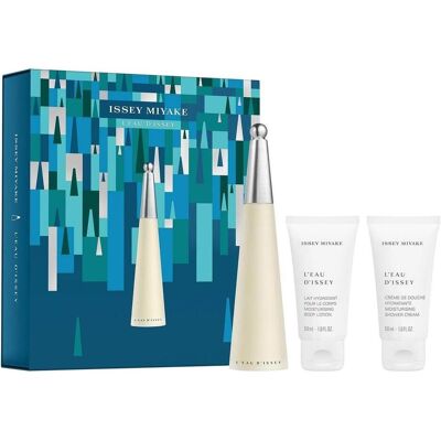 Issey Miyake, Set cadeau beauté, Eau d'Issey (Set soin du corps) - Publicité Issey Miyake, Set cadeau beauté, Eau d'Issey (Set soin du corps) - Publicité