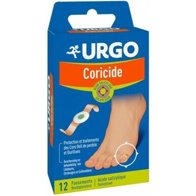Urgo, Produit de soin des pieds, ASA-Pflaster gegen Hühneraugen, 12 Stück - Publicité Urgo, Produit de soin des pieds, ASA-Pflaster gegen Hühneraugen, 12 Stück - Publicité