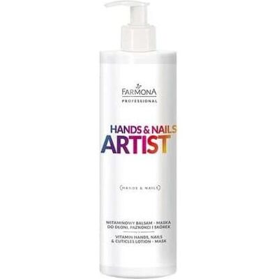 Farmona, Crème pour les mains, Professional Hands & Nails & Artist Lotion-Masque Vitaminé Pour Mains. Nails And Cuticles 280Ml (280 ml) - Publicité Farmona, Crème pour les mains, Professional Hands & Nails & Artist Lotion-Masque Vitaminé Pour Mains. Nails And Cuticles 280Ml (280 ml) - Publicité