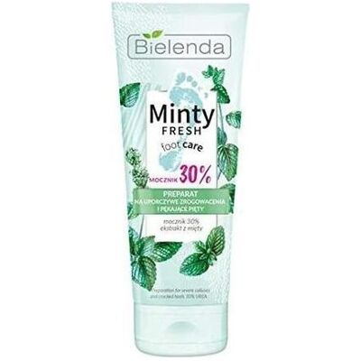 Bielenda, Produit de soin des pieds, Minty Fresh Preparation for Severe Calluses and Cracked Heels 75ml (Crème et gel pour les pieds, 75 ml) - Publicité Bielenda, Produit de soin des pieds, Minty Fresh Preparation for Severe Calluses and Cracked Heels 75ml (Crème et gel pour les pieds, 75 ml) - Publicité