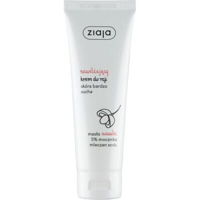 Ziaja, Crème pour les mains, Crème hydratante pour les mains au beurre d'Ucuuba (80 ml) - Publicité Ziaja, Crème pour les mains, Crème hydratante pour les mains au beurre d'Ucuuba (80 ml) - Publicité