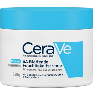 CeraVe, Lotion pour le corps, SA Crème Anti-Rugosités (Crème pour le corps, 340 ml) - Publicité CeraVe, Lotion pour le corps, SA Crème Anti-Rugosités (Crème pour le corps, 340 ml) - Publicité