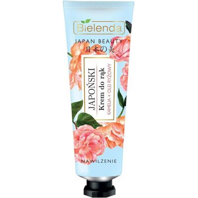 Bielenda, Crème pour les mains, Japan Beauty Crème pour les mains japonaise à l'huile de camellia et à l'huile de riz 50ml (50 ml) - Publicité Bielenda, Crème pour les mains, Japan Beauty Crème pour les mains japonaise à l'huile de camellia et à l'huile de riz 50ml (50 ml) - Publicité