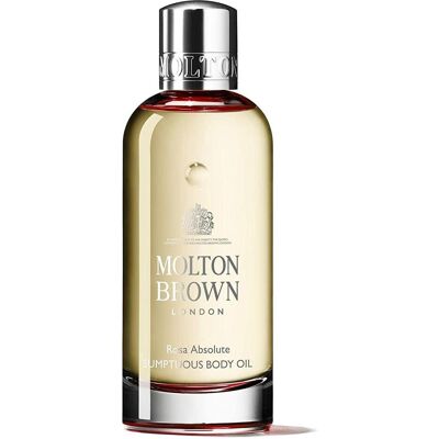 Molton Brown, Lotion pour le corps, Rosa Absolute Body Oil (Huile pour le corps, 100 ml) - Publicité Molton Brown, Lotion pour le corps, Rosa Absolute Body Oil (Huile pour le corps, 100 ml) - Publicité