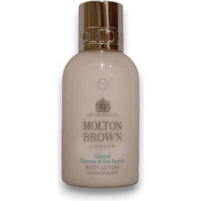 Molton Brown, Lotion pour le corps, Coastal Cypress & Sea Fennel Body Lotion 100ml (Lotion pour le corps, 100 ml) - Publicité Molton Brown, Lotion pour le corps, Coastal Cypress & Sea Fennel Body Lotion 100ml (Lotion pour le corps, 100 ml) - Publicité