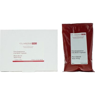 Clarins - Pro Plant-Base Salon Mud Wrap - 5 x 400g - Unisexe - Mud Wrap - Publicité Clarins - Pro Plant-Base Salon Mud Wrap - 5 x 400g - Unisexe - Mud Wrap - Publicité