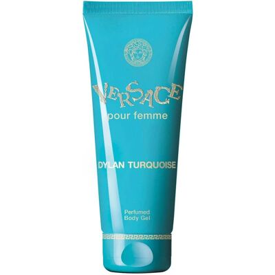 Gel corporel parfumé Versace Dylan Turquoise - 200ml - Publicité Gel corporel parfumé Versace Dylan Turquoise - 200ml - Publicité