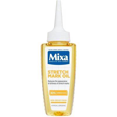 Huile Anti-Vergetures Mixa - Huile pour le Corps Femmes - Publicité Huile Anti-Vergetures Mixa - Huile pour le Corps Femmes - Publicité