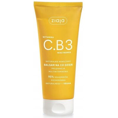 Ziaja, Lotion pour le corps, Baume hydratant pour le corps à la vitamine C.B3 Niacinamide 200ml (Lotion pour le corps, 200 ml) - Publicité Ziaja, Lotion pour le corps, Baume hydratant pour le corps à la vitamine C.B3 Niacinamide 200ml (Lotion pour le corps, 200 ml) - Publicité