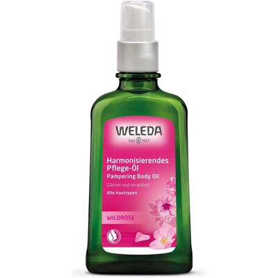 Huile de soin à la rose Weleda 100 ml - Huile pour le corps - Publicité Huile de soin à la rose Weleda 100 ml - Huile pour le corps - Publicité