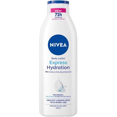 Nivea 250ml Lotion Hydratation - Hydratant - Publicité Nivea 250ml Lotion Hydratation - Hydratant - Publicité