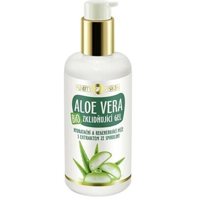 Purity Vision Bio Aloe Vera Gel - Apaisant & Régénérant - Publicité Purity Vision Bio Aloe Vera Gel - Apaisant & Régénérant - Publicité