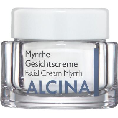 Alcina Crème de Nuit à la Myrrhe (50 ml) - Publicité Alcina Crème de Nuit à la Myrrhe (50 ml) - Publicité